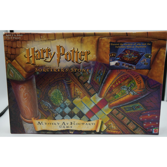 Mattel Other - Harry Potter The Sorcerer's Stone MYSTERY AT HOGWARTS Board Game